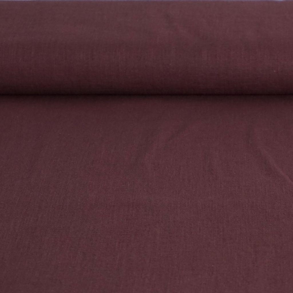 Leinenstoff Classic strukturiert dunkles altrosa